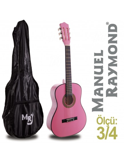 Klasik Gitar Junior Raymond MRC87PNK (KILIF HEDİYE)