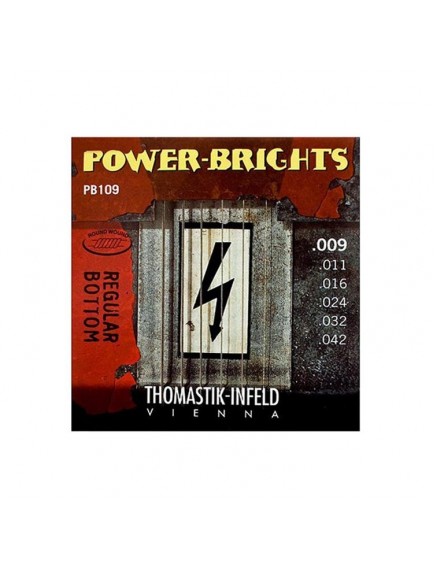 Gitar Aksesuar Elektro Power-Brights Tel Thomastik Infeld TH-PB109