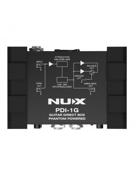 NUX PDI-1G GUITAR DIRECT BOX DI BOX