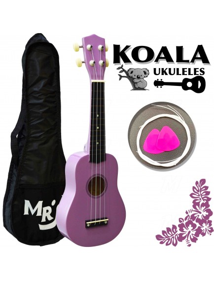 Ukulele Seti Koala Kılıf+Pena+Takım Tel Hediye KA215PU