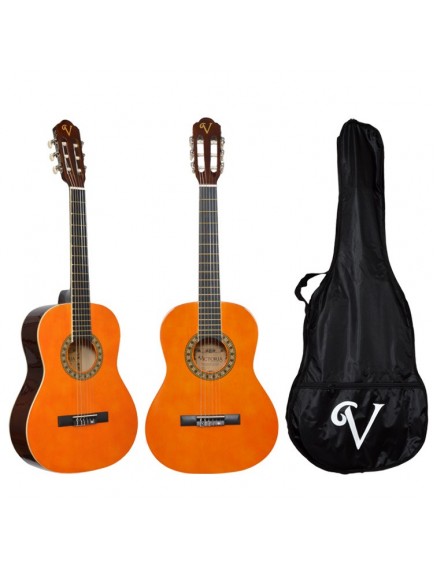 Victoria Klasik Gitar Seti Kılıf ve Pena Hediyeli 3/4 CG160Y