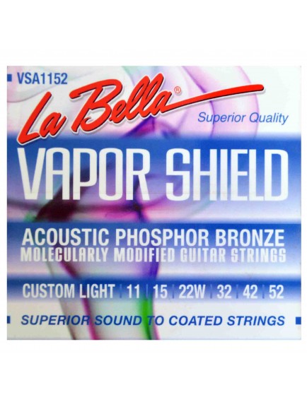 AKUSTİK GİTAR TELİ LABELLA VAPOR SHIELD LB-VSA1152