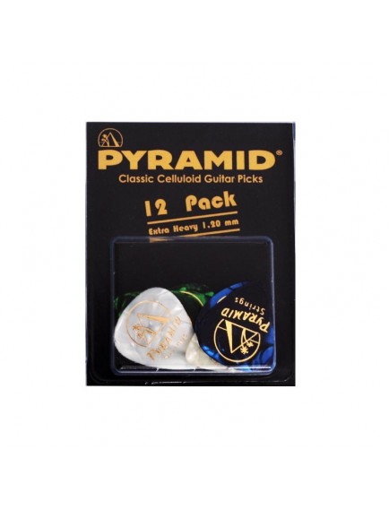 Gitar Aksesuar Pena 12 Adet Pyramid 1.20 MM Extra Heavy 557CP